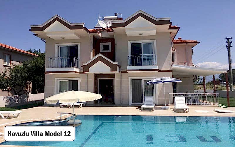 Havuzlu villa projeleri ve modelleri 12