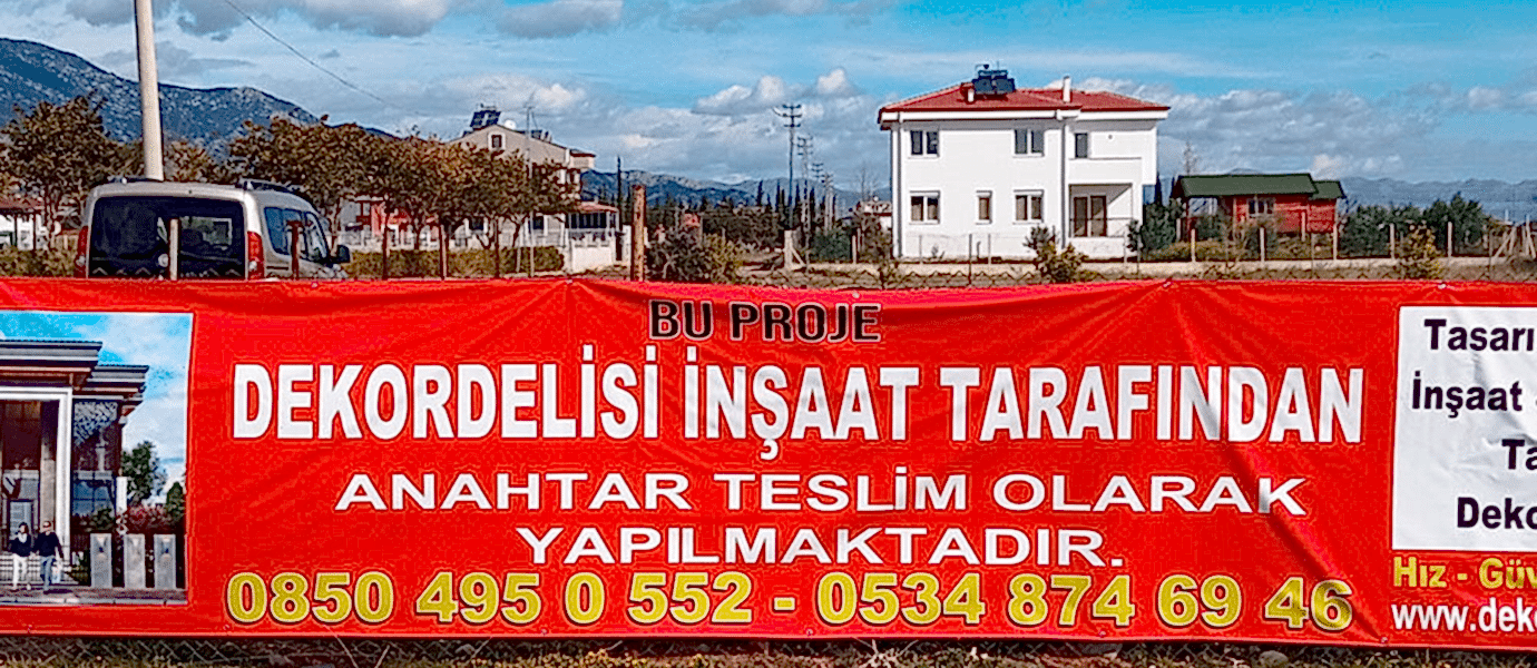 Antalya Döşemealtı Ultralüks Villa Projemiz