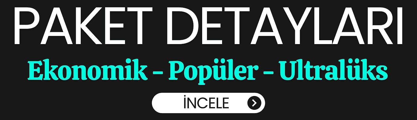 Anahtar Teslim İnşaat Paketleri Tablomuz