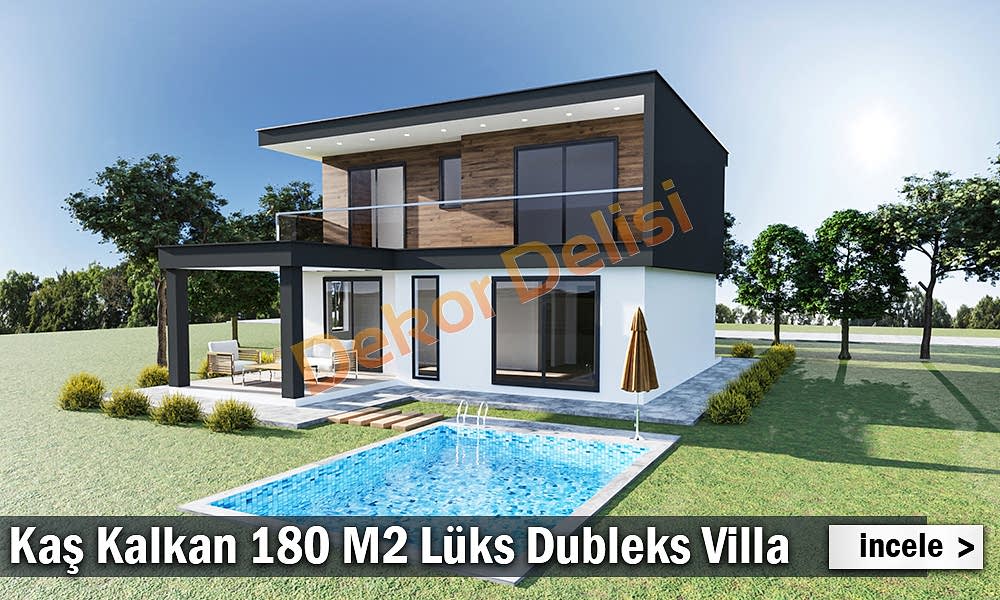 Kaş Kalkan 180 M2 Lüks Dubleks Villa
