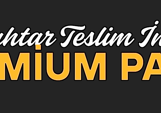 Premium İnşaat Paketi